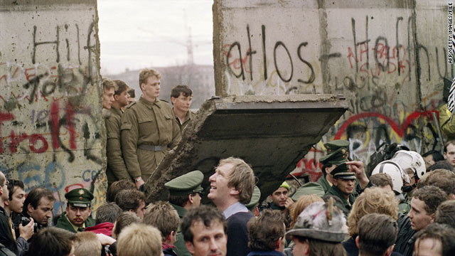 Collapse of the Berlin Wall and the Soviet Union