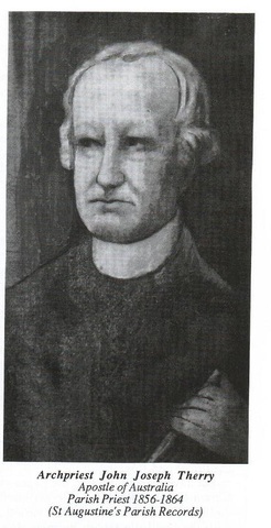 Fr Daniel Power lands in Sydney to replace Fr Therry as official chaplain to the growing colony.