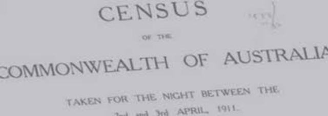 First Census Of Australia