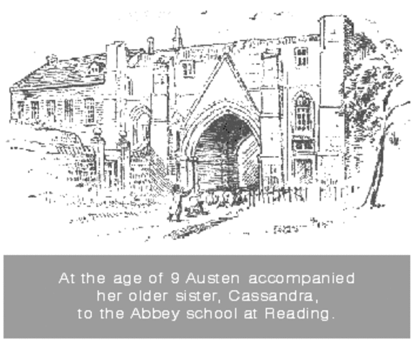 Jane and Cassandra go to school