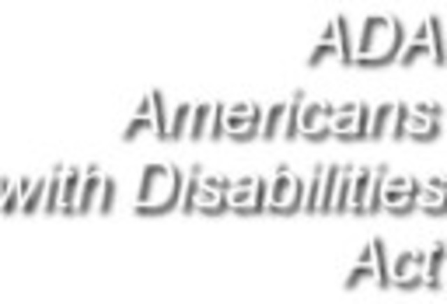 The Americans with Disabilities Act