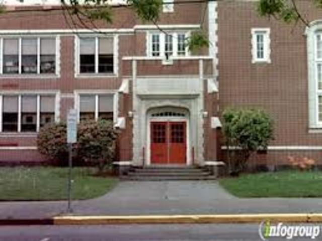 Started school at Woodlawn Elementary in PDX