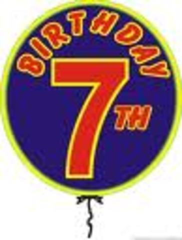 My 7th Birthday