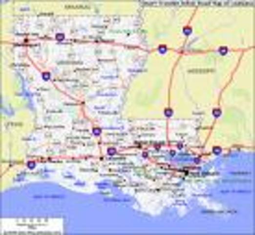 Moved from Baton Rouge, La to  Jacksonville, Fl