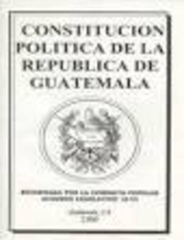 Constitución Política de la República de Guatemala