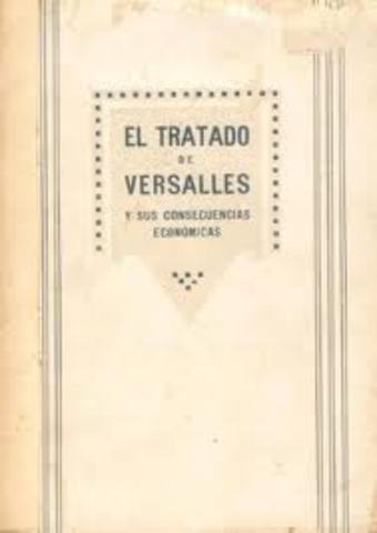 Firma del Tratado de Versalles