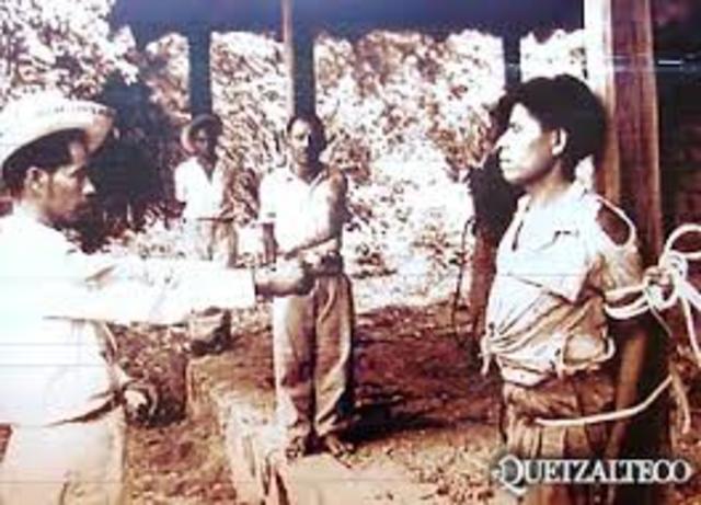 Inicio de guerra civil en Guatemala