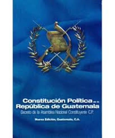 CONSTITUCION POLITICA DE LA REPUBLICA DE GUATEMALA