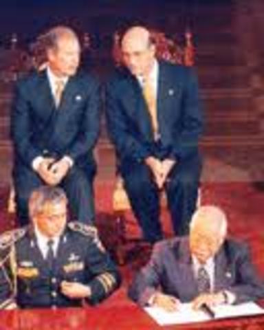 FIRMA DE ACUERDOS DE PAZ