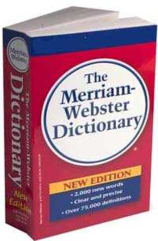 Webster's Dictonary