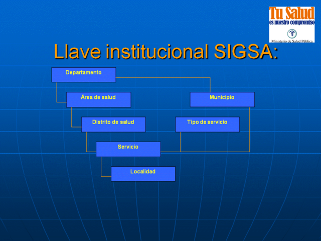 Diseño del sistema institucionalizado (SAMIG)
