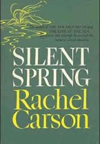 Primavera silenciosa un libro de Rachel Carson.