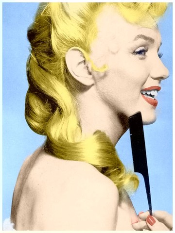 She signed her first movie contract