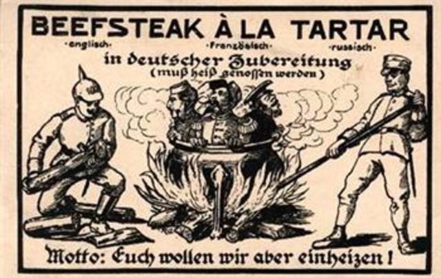 Germany declares war on Russia