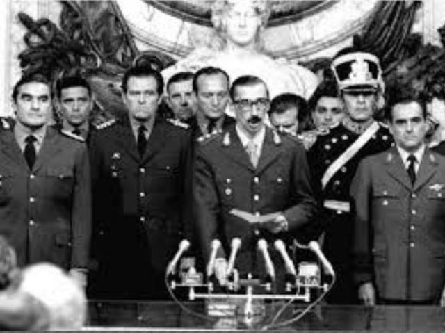 Comienzo última dictadura militar