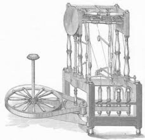 invencion de la maquina de hilar