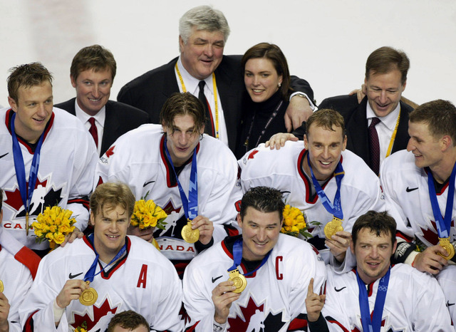 Gretzky wins Olympic Gold