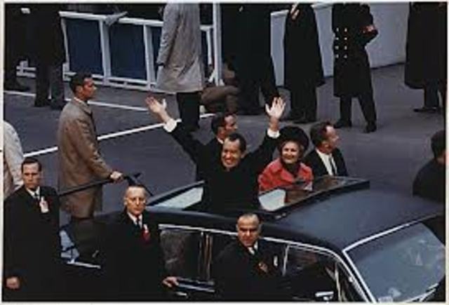 Nixon Inagurated