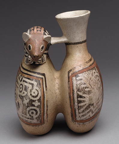 Double Vessel with Mouse