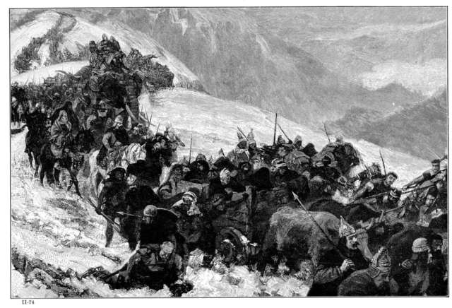 Hannibal Faces the Alps