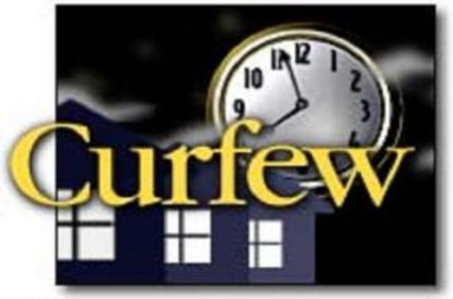 Curfew for Jews
