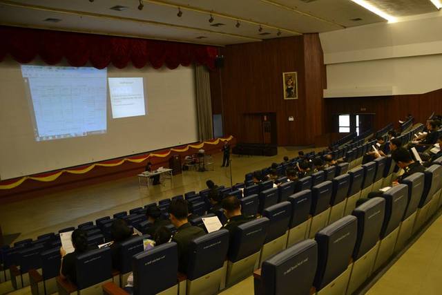 ประชุมชี้แจงเรื่องค่าไฟฟ้า ณ หอประชุม สกศ.ฯ