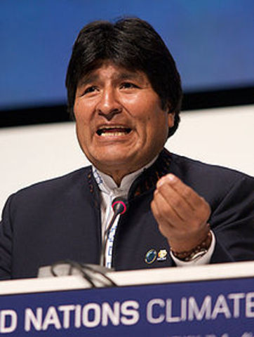 JUAN EVO MORALES AYMA