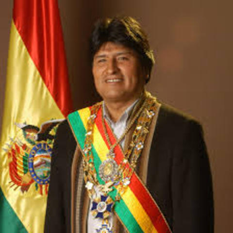 JUAN EVO MORALES AYMA