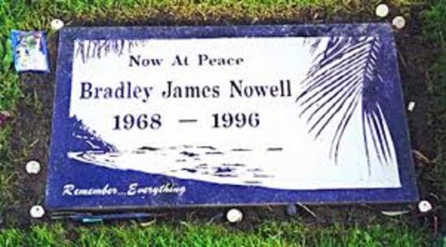 Bradley Nowells death