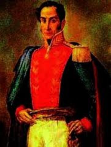 Simón Bolívar toma Caracas