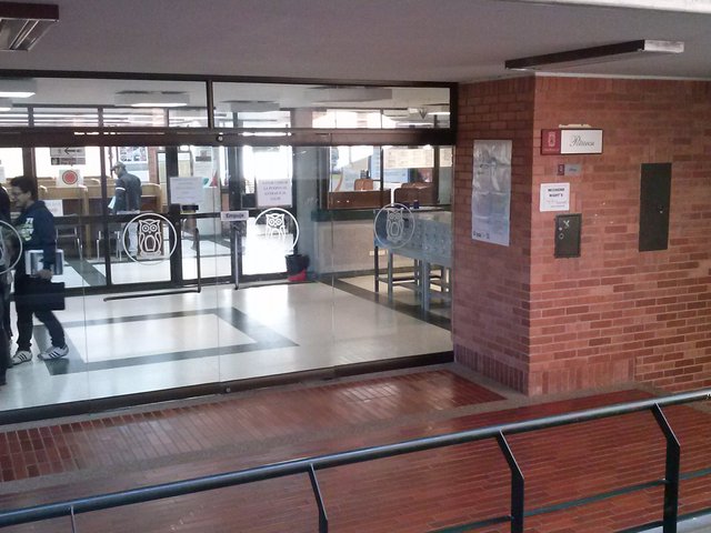 un sitio de completo silencio