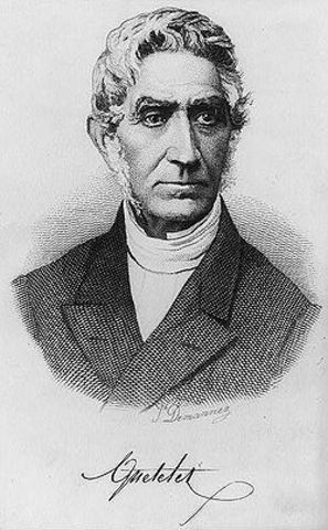 Jacques Quételet Lambert Adolphe J1796-1874