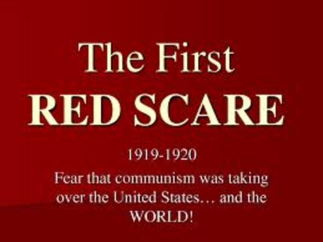 The Red Scare and The Palmer Raids