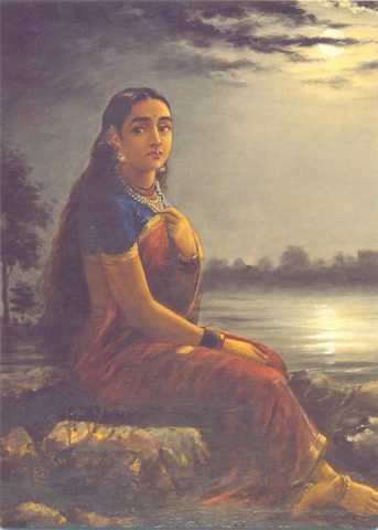 Raja Ravi Varma, Paintings