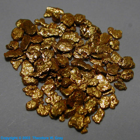 First payable gold discovered.