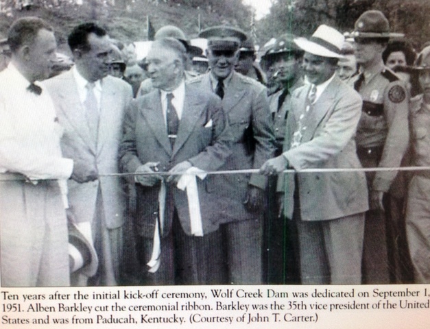 Wolf Creek Dam Dedicated