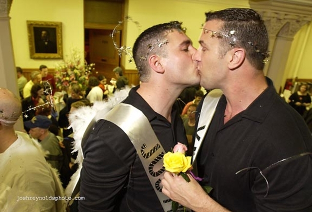 Mass. legalizes same-sex marriage