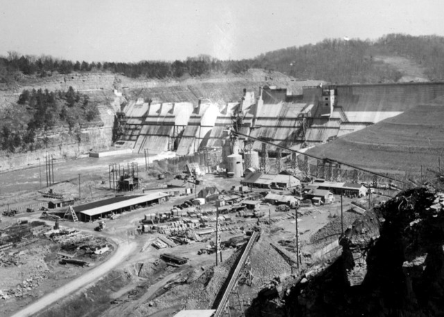 Center Hill Dam Construction Completed
