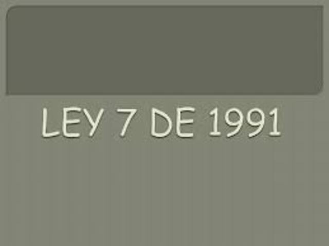 ley 1991
