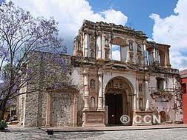 En Guatemala, Colegio San Lucas de los Jesuitas