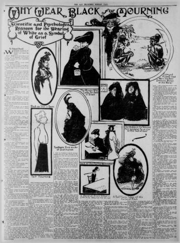 Black, Discussion of Death, India, Colors, Wear White