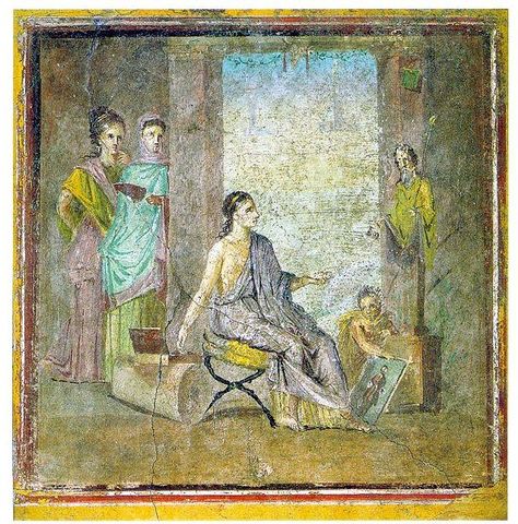Pompeii Wall Painting