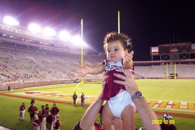 My first FSU Seminole football game