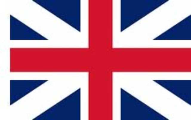 Flag Captain Cook raised