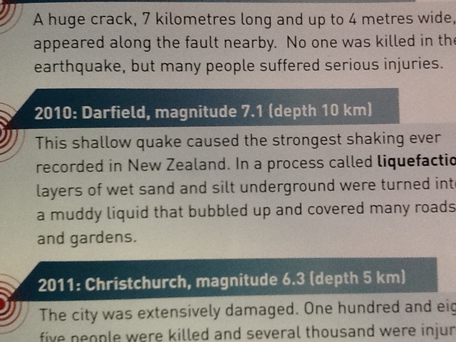 Big Kiwi Quakes.