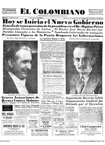 1946 -1950 CAJA DE SEGUROS SOCIALES