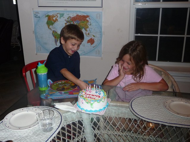 My 7th  birthday