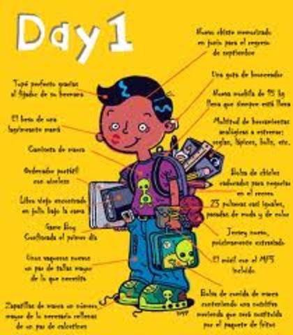 Primer Dia De Clase