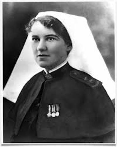 When World War I began, Sister Kenny volunteered as a nurse even though she technically was not a nurse. She served on ships tending to the wounded soldiers.