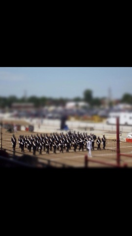 Band Day at State Fair, we rocked that field.
